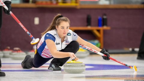 Susan Dudt curling