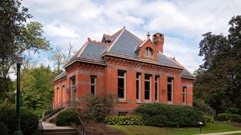 Exterior of the Stadler Center