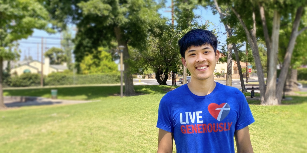 Portrait of student Michael Chen