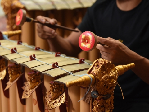 Detail of Gamelan