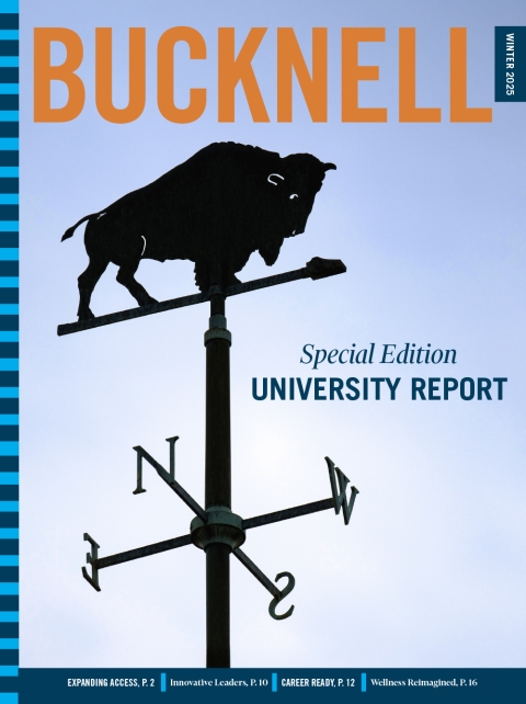 BU Magazine 2025 Winter Cover - Special Edition University Report